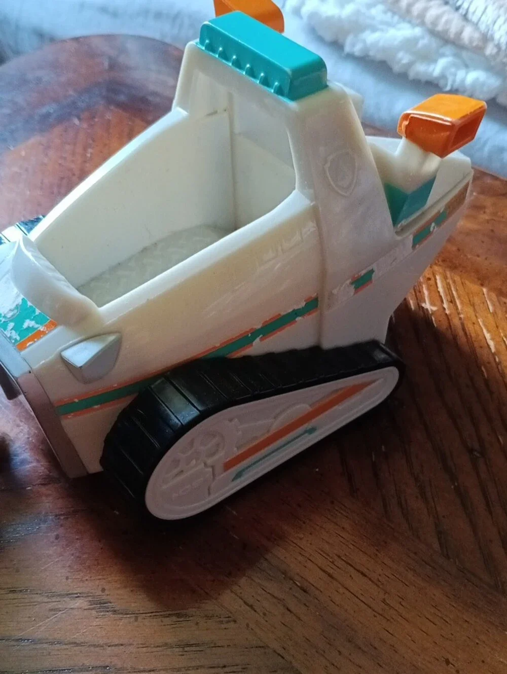 Paw Patrol Everest Snowmobile Vehicle - White, Teal & Orange